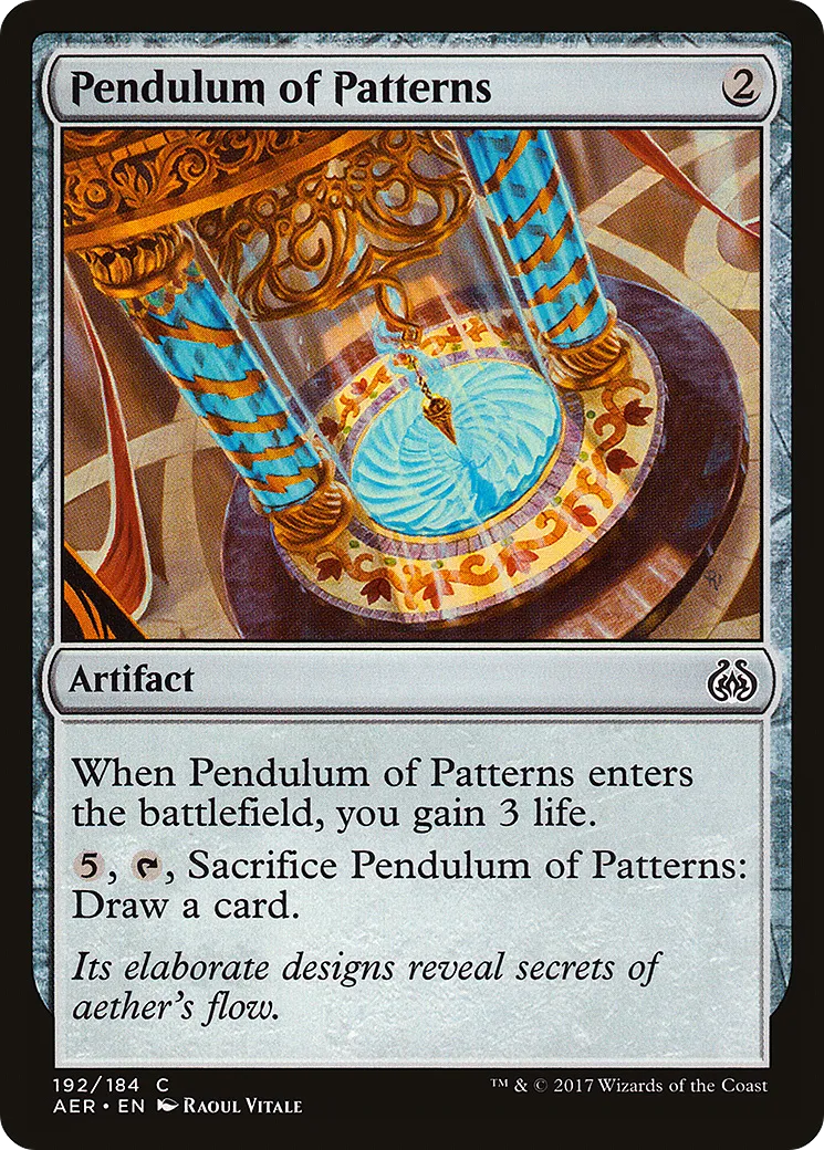 Pendule à motifs — Aether Revolt — Magic: The Gathering