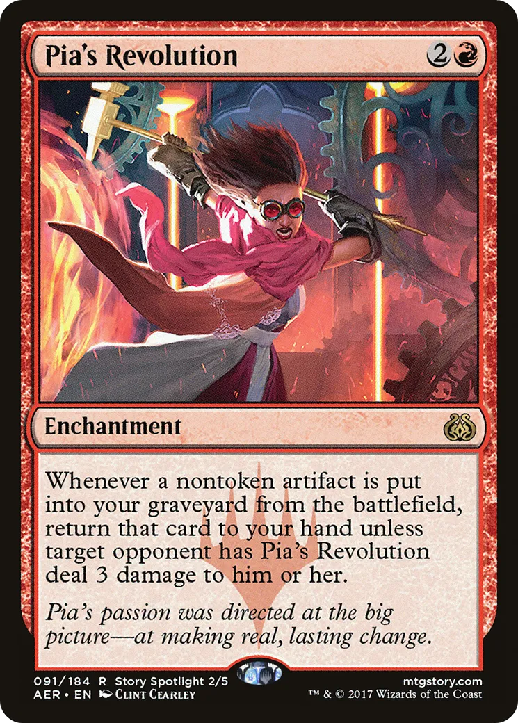 Pia's Revolution — Aether Revolt — Magic: The Gathering