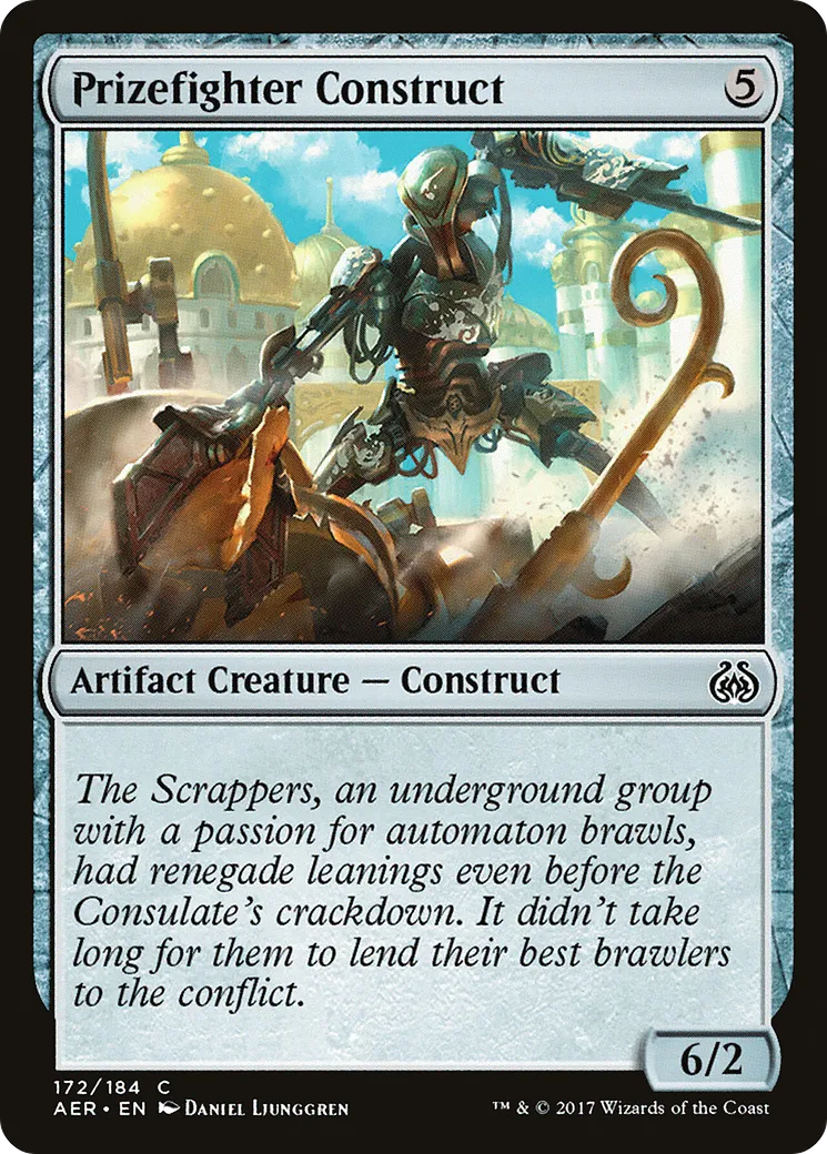 Construction pugiliste — Aether Revolt — Magic: The Gathering
