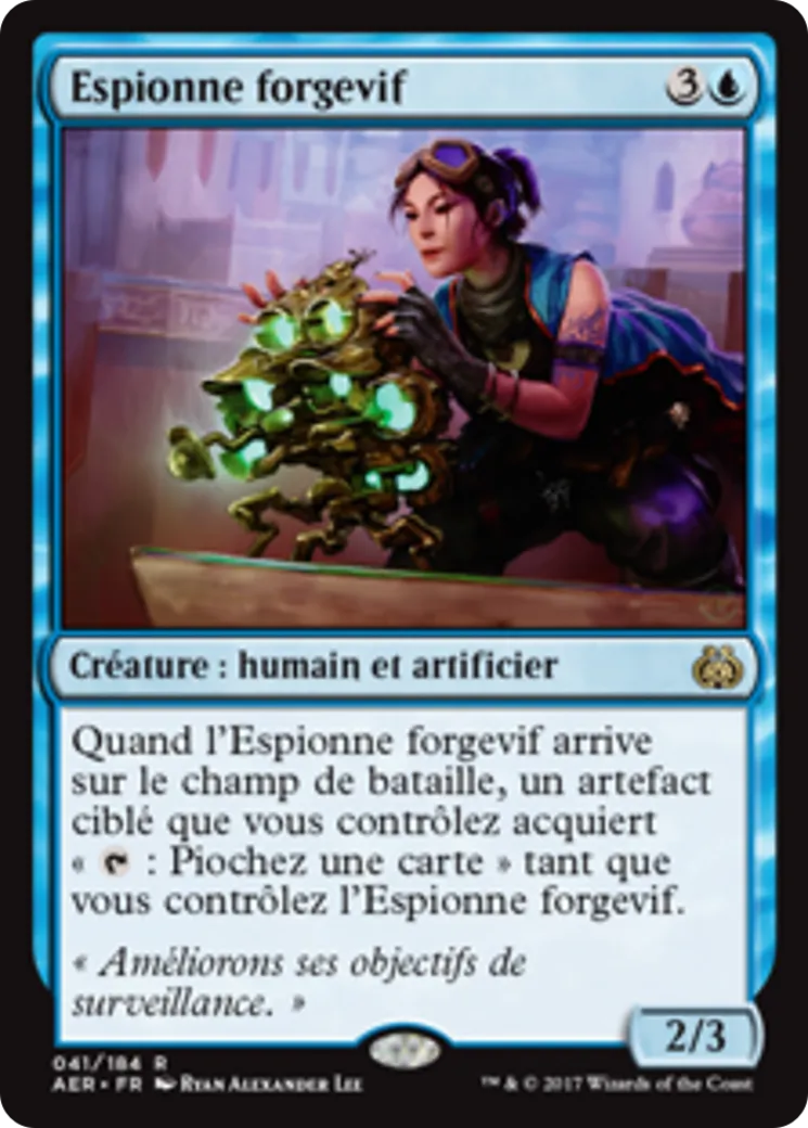 Espionne forgevif — Aether Revolt — Magic: The Gathering