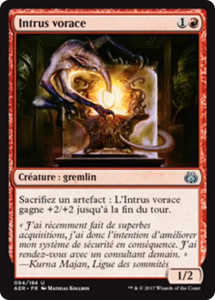 Intrus vorace — Aether Revolt — Magic: The Gathering