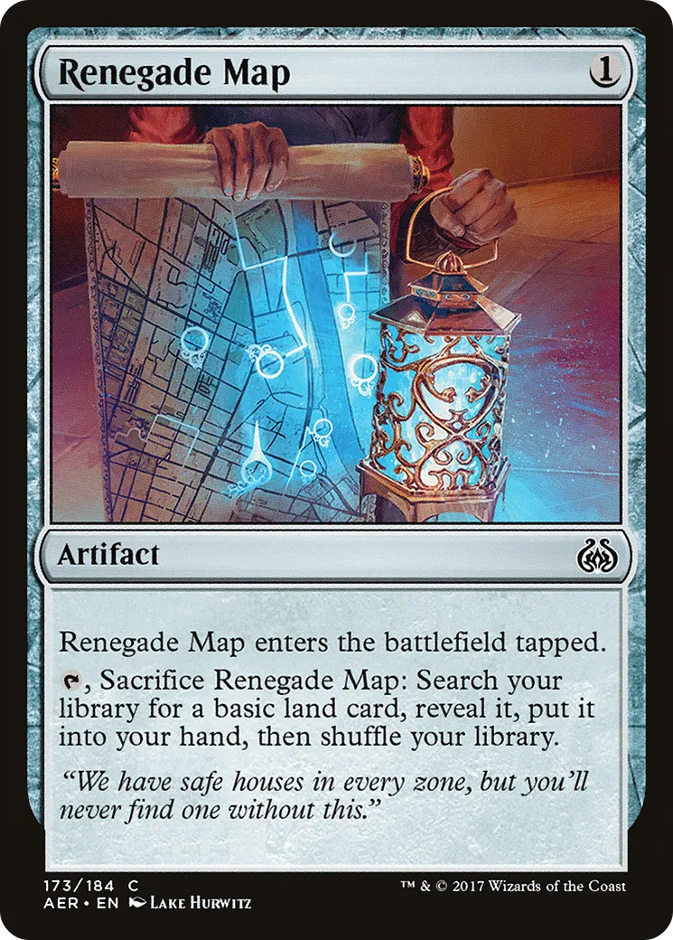 Carte des renégats — Aether Revolt — Magic: The Gathering