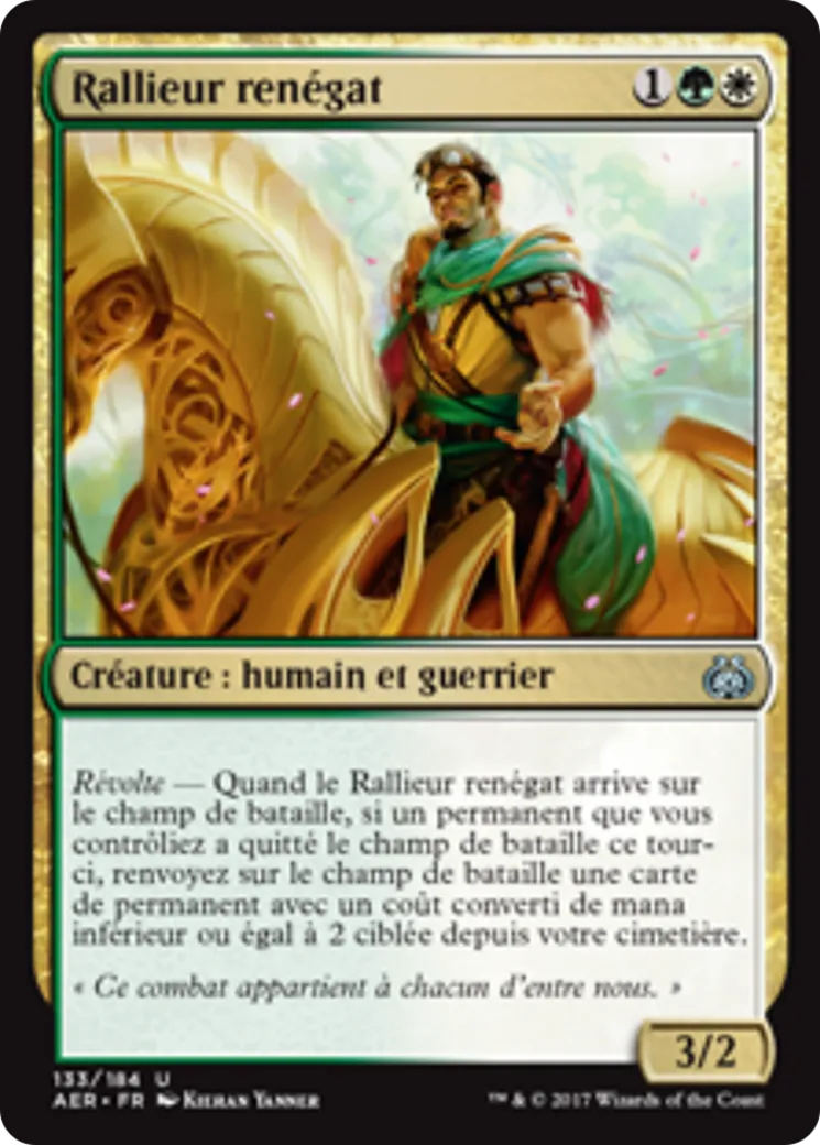 Rallieur renégat — Aether Revolt — Magic: The Gathering