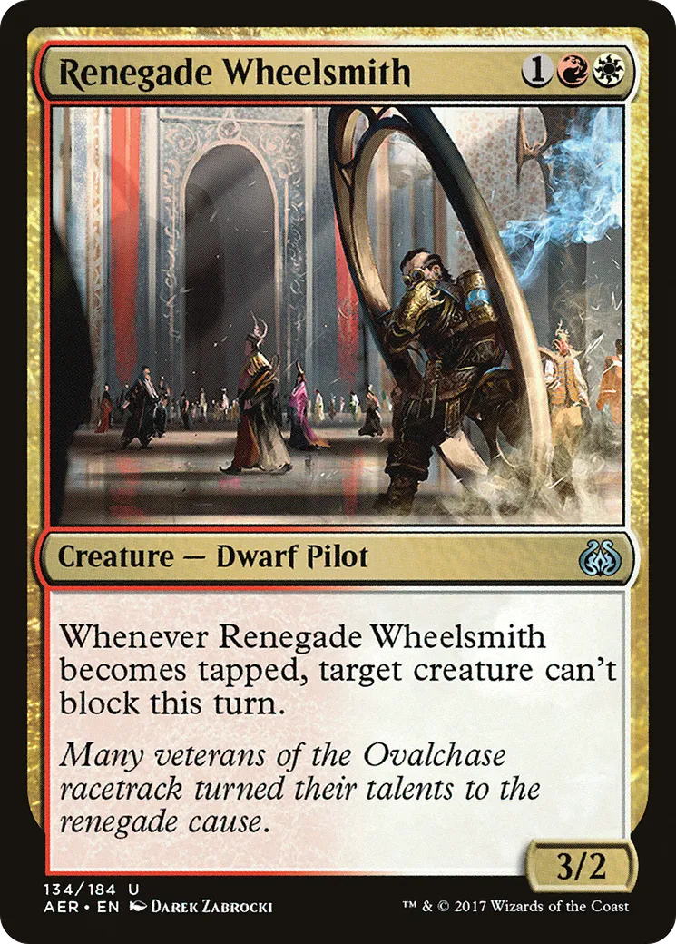 Renegade Wheelsmith — Aether Revolt — Magic: The Gathering