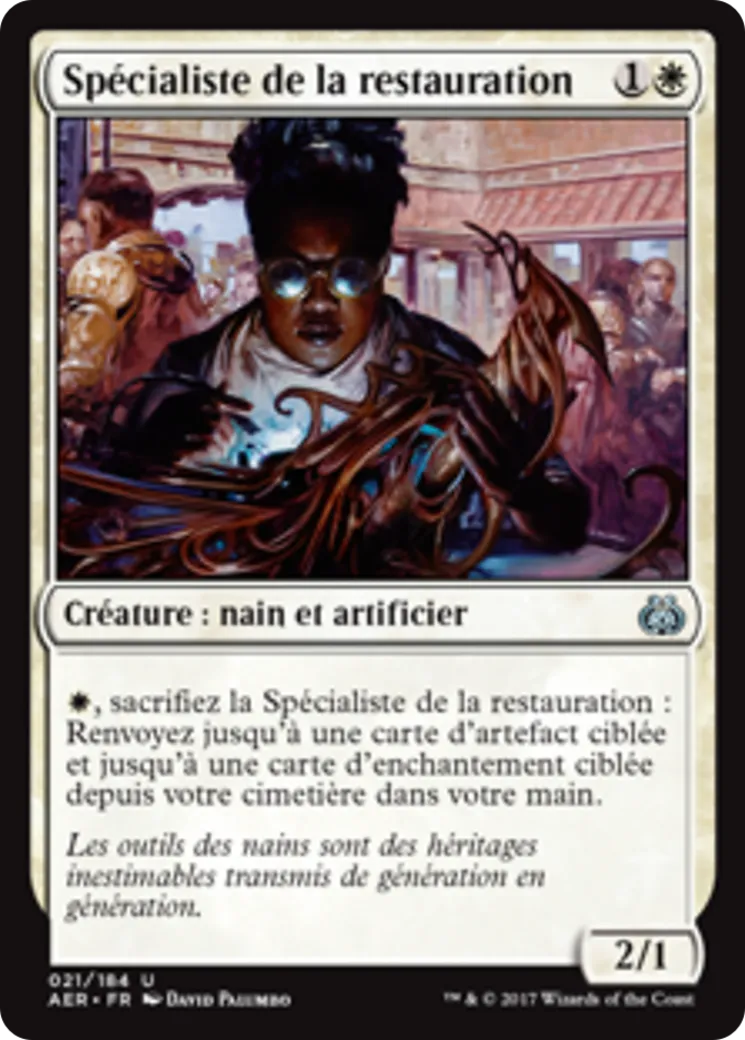 Spécialiste de la restauration — Aether Revolt — Magic: The Gathering