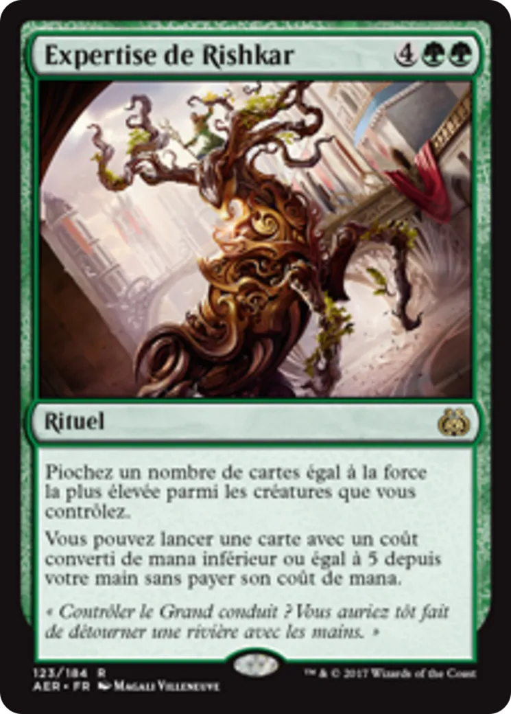 Expertise de Rishkar — Aether Revolt — Magic: The Gathering