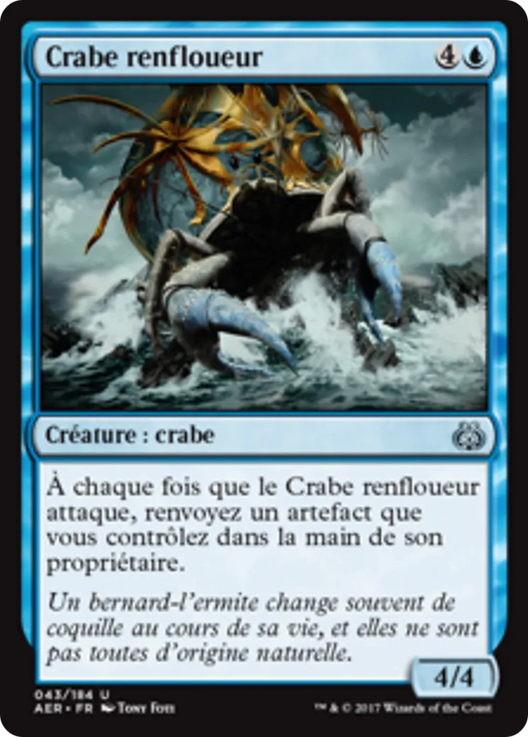 Crabe renfloueur — Aether Revolt — Magic: The Gathering