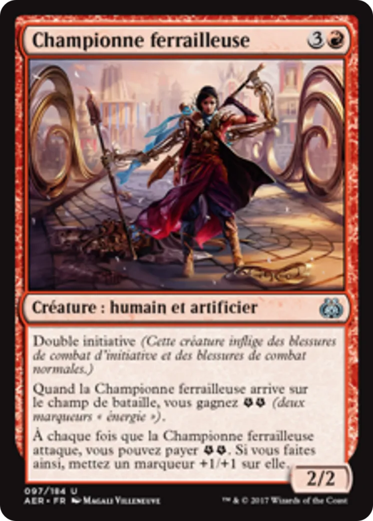 Championne ferrailleuse — Aether Revolt — Magic: The Gathering