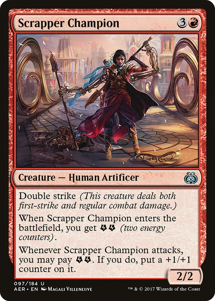 Championne ferrailleuse — Aether Revolt — Magic: The Gathering