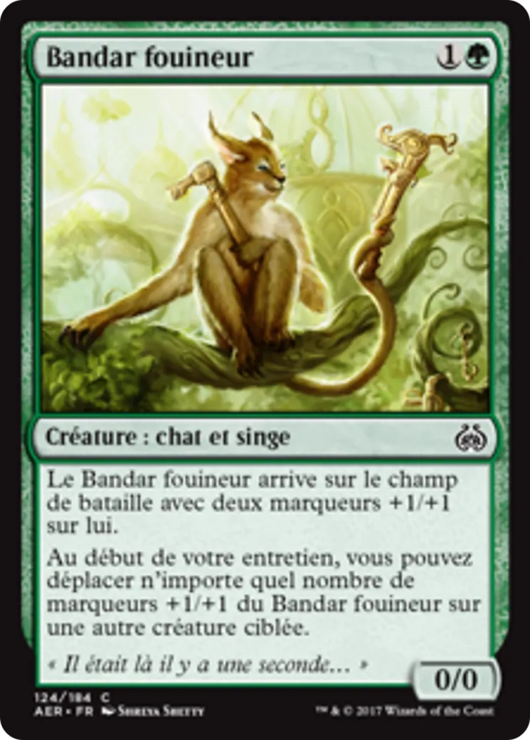Bandar fouineur — Aether Revolt — Magic: The Gathering
