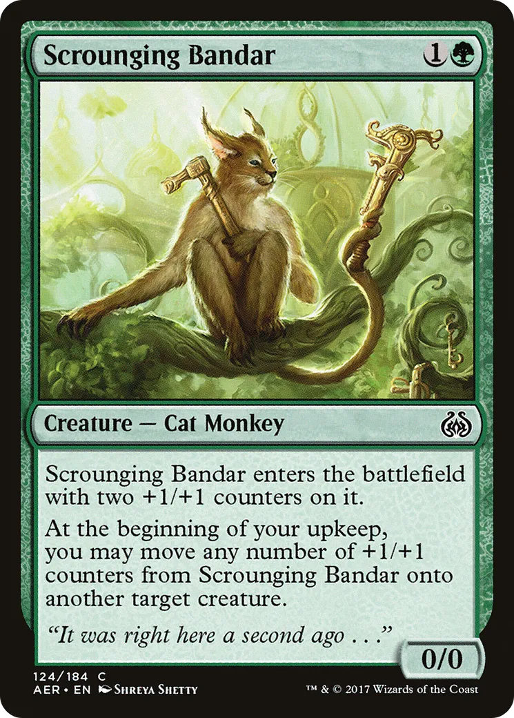 Scrounging Bandar — Aether Revolt — Magic: The Gathering