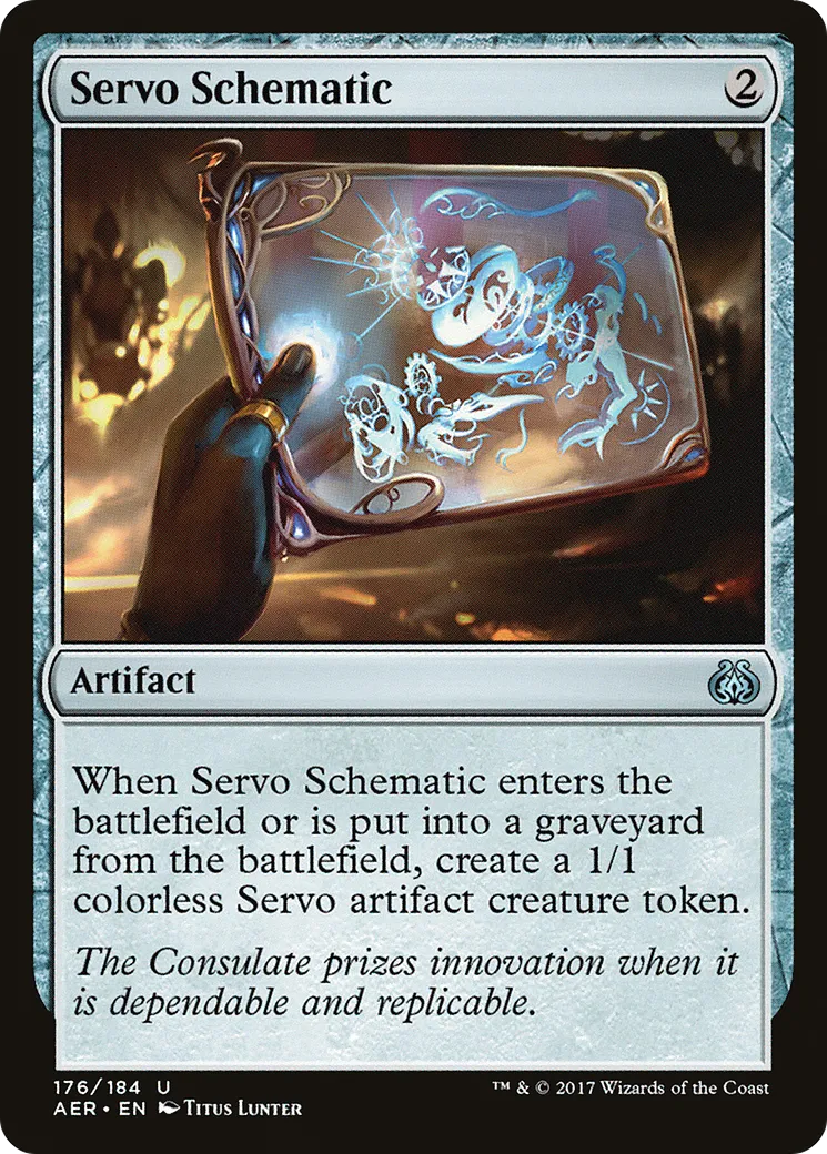 Schéma de servo — Aether Revolt — Magic: The Gathering