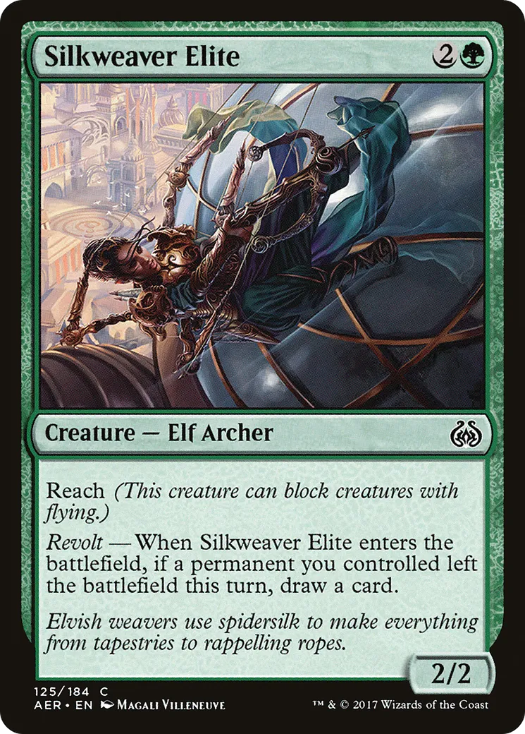 Élite tissesoie — Aether Revolt — Magic: The Gathering