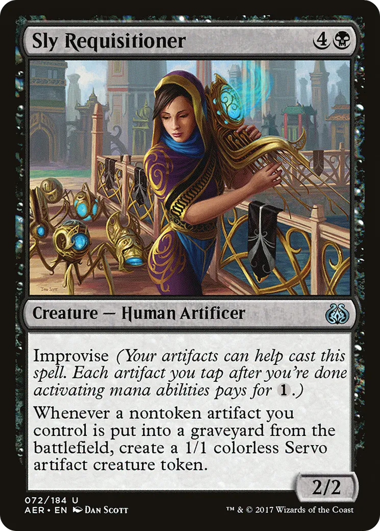 Sly Requisitioner — Aether Revolt — Magic: The Gathering