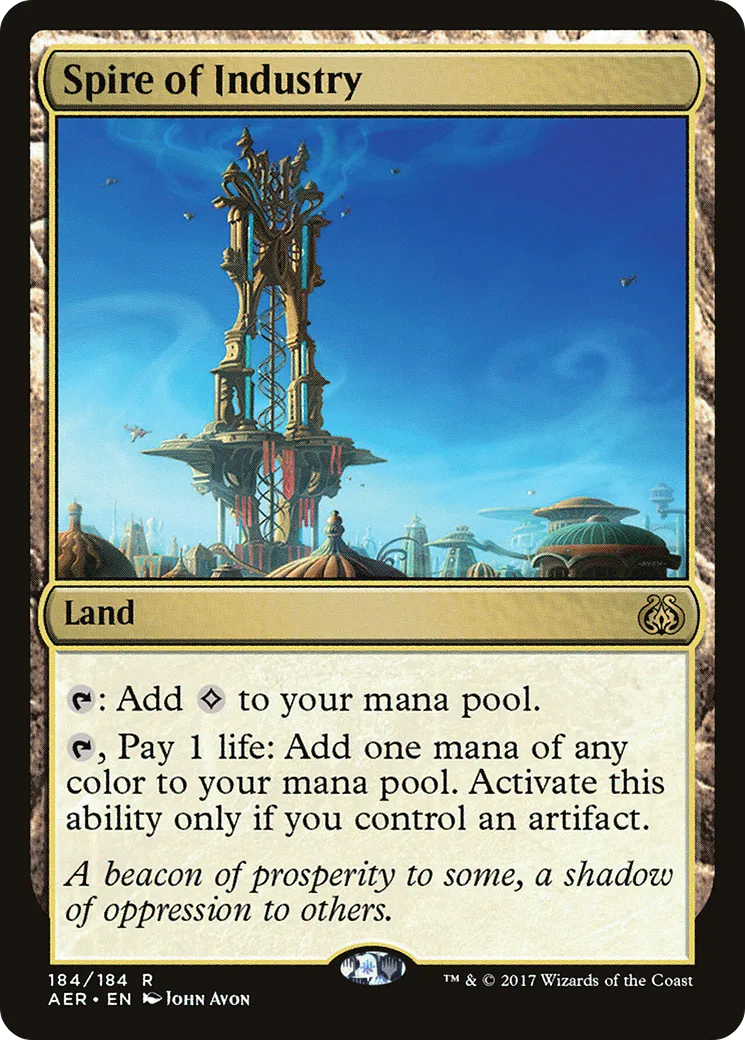 Spire of Industry — Aether Revolt — Magic: The Gathering
