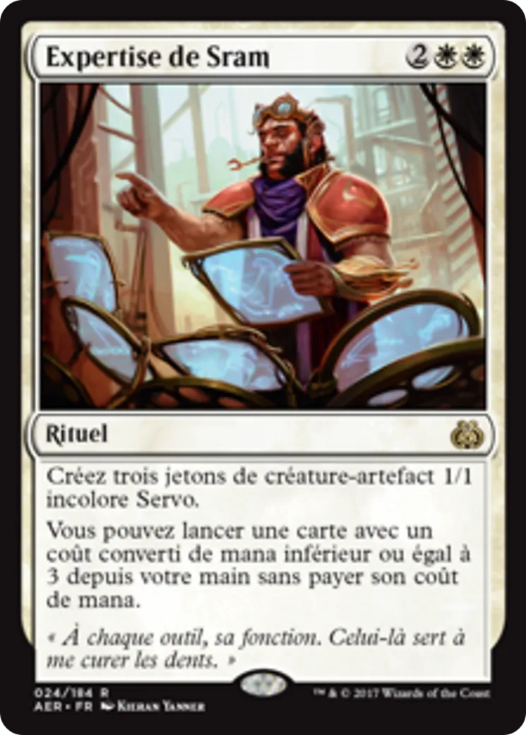 Expertise de Sram — Aether Revolt — Magic: The Gathering