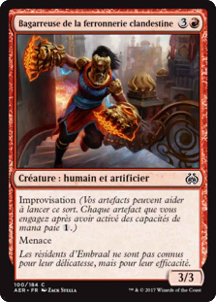 Bagarreuse de la ferronnerie clandestine — Aether Revolt — Magic: The Gathering