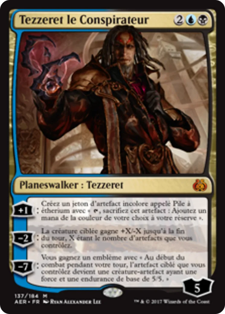 Tezzeret le Conspirateur — Aether Revolt — Magic: The Gathering
