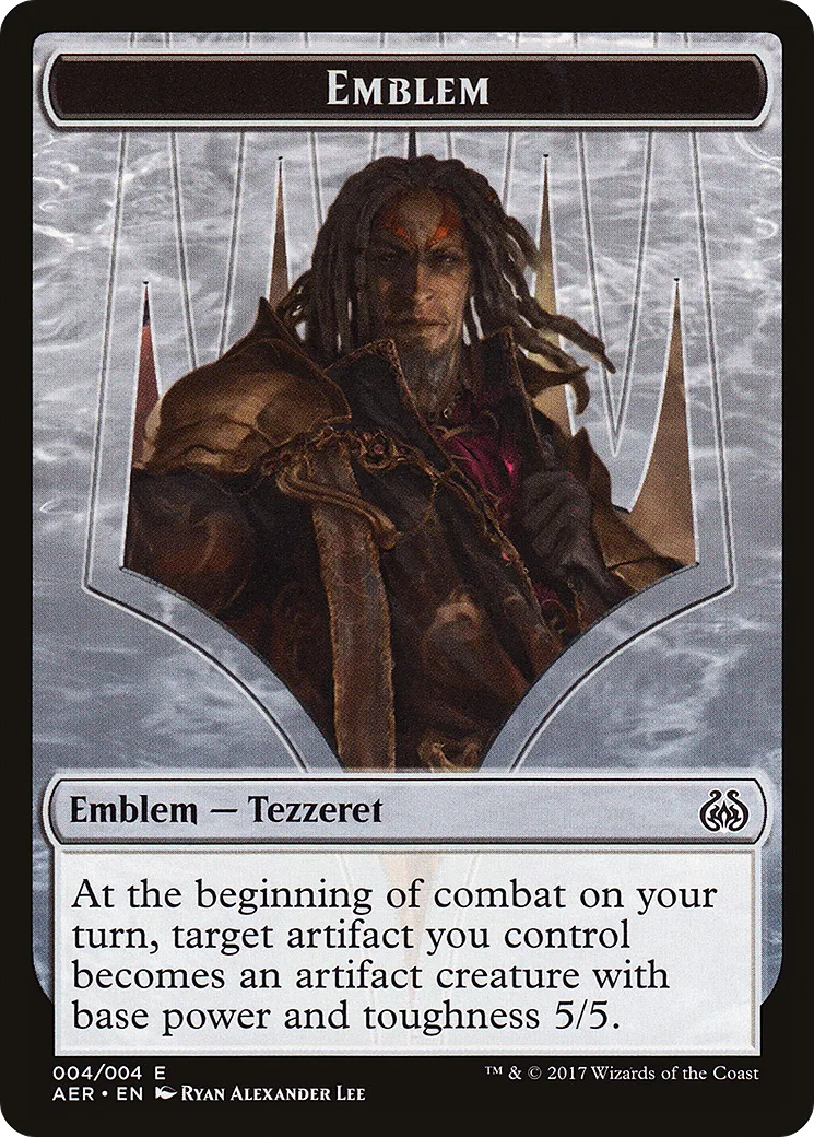 Tezzeret the Schemer Emblem — Aether Revolt — Magic: The Gathering