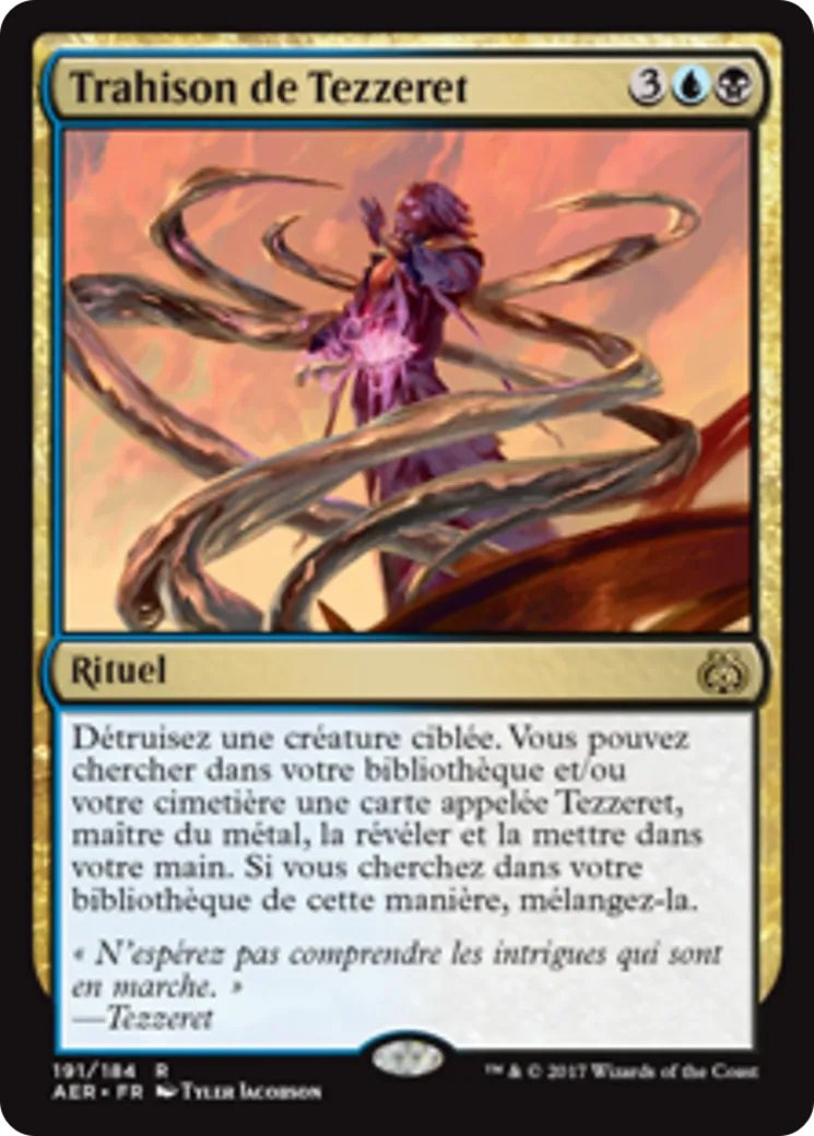 Trahison de Tezzeret — Aether Revolt — Magic: The Gathering