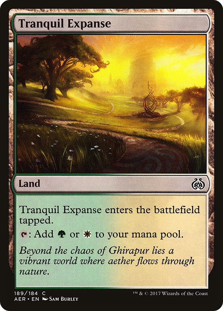 Tranquil Expanse — Aether Revolt — Magic: The Gathering