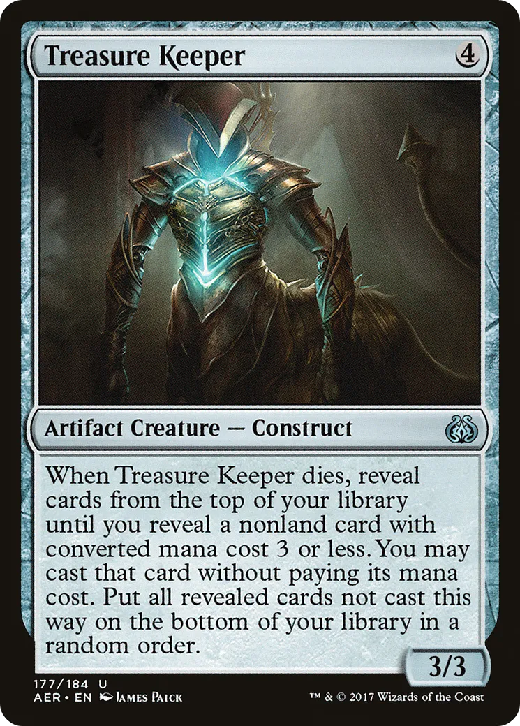 Gardien du trésor — Aether Revolt — Magic: The Gathering