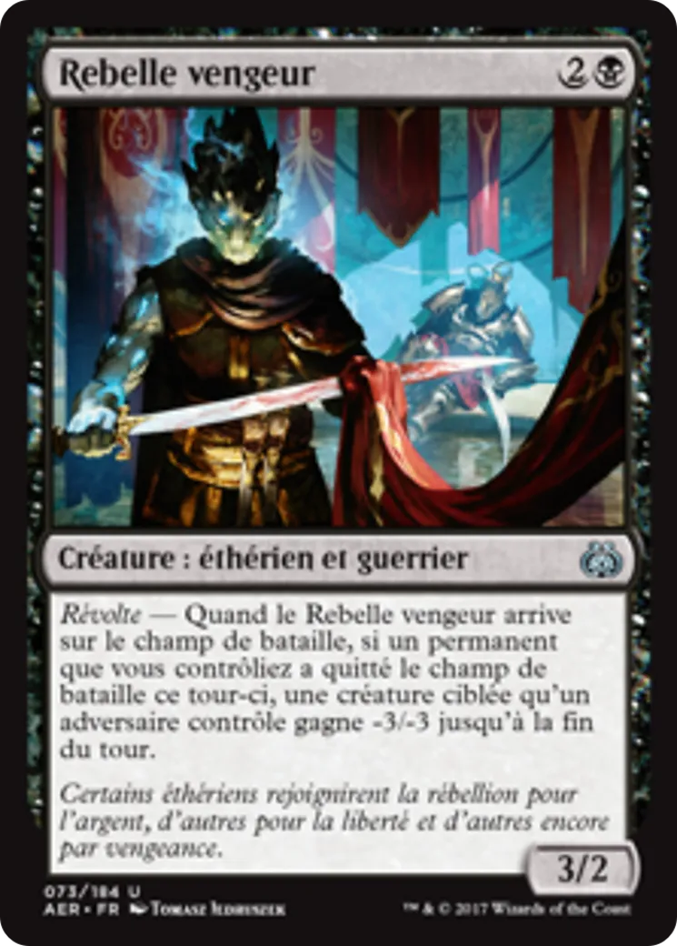 Rebelle vengeur — Aether Revolt — Magic: The Gathering