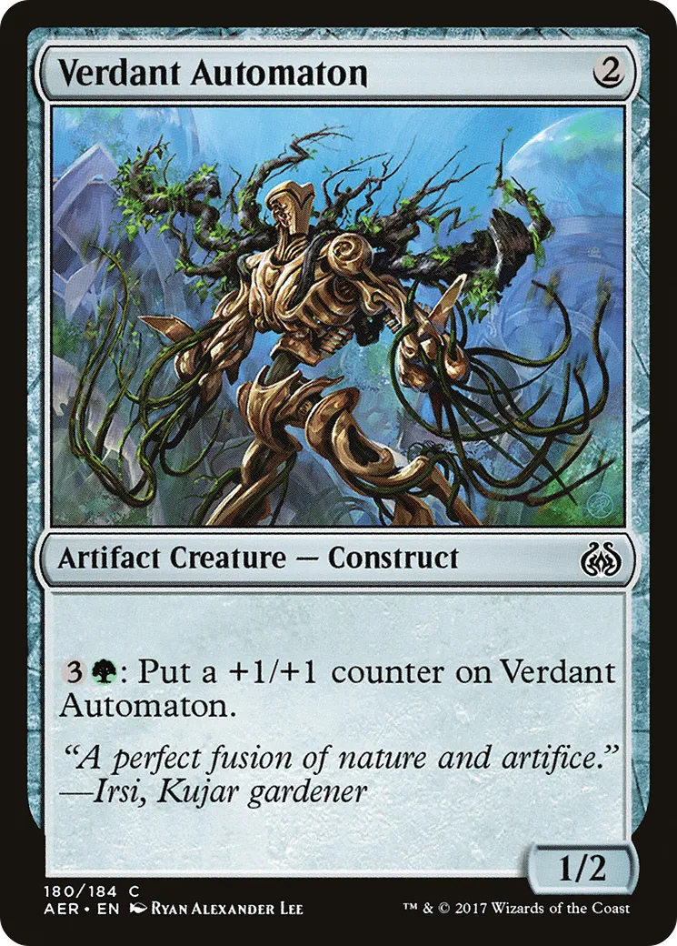 Verdant Automaton — Aether Revolt — Magic: The Gathering
