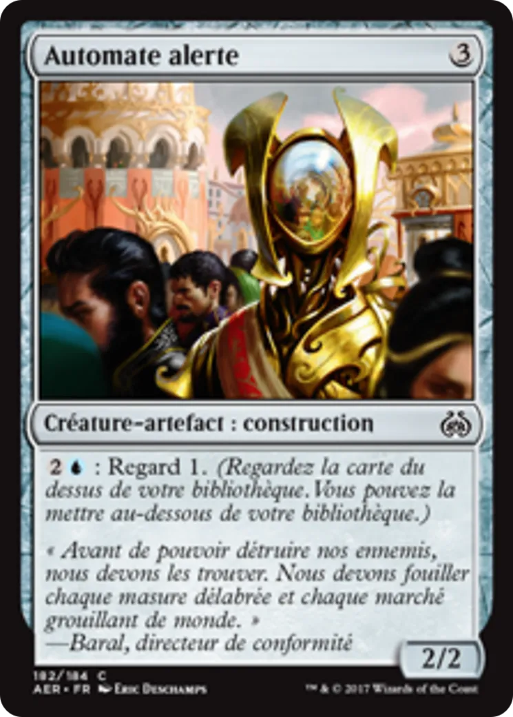 Automate alerte — Aether Revolt — Magic: The Gathering