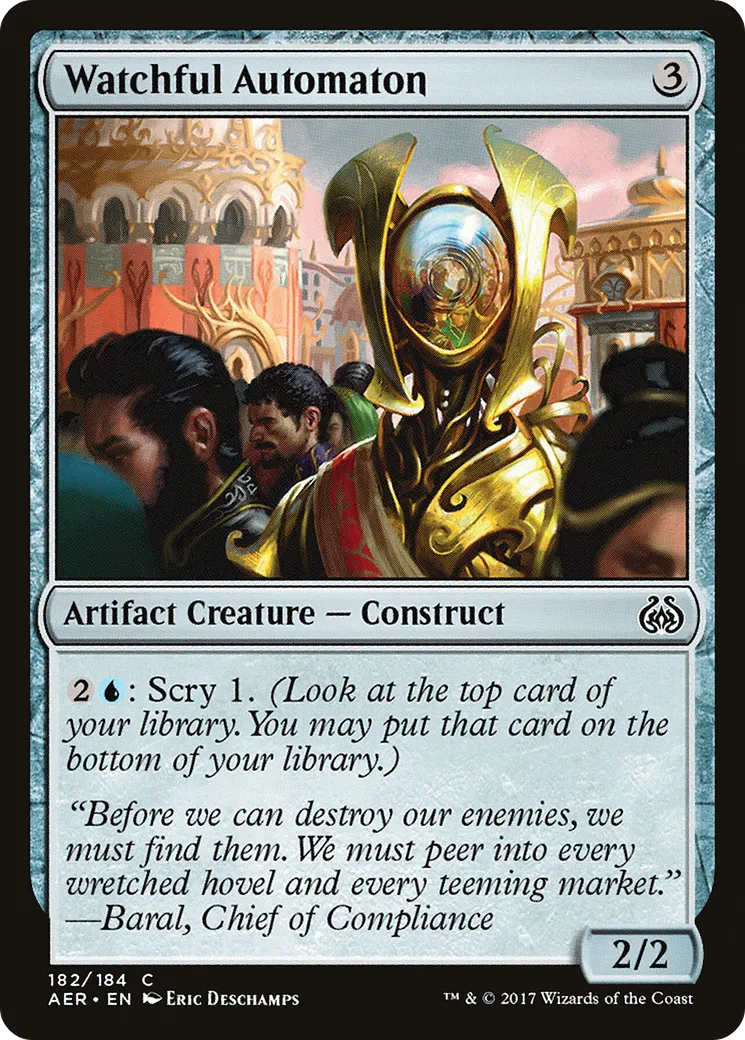 Watchful Automaton — Aether Revolt — Magic: The Gathering