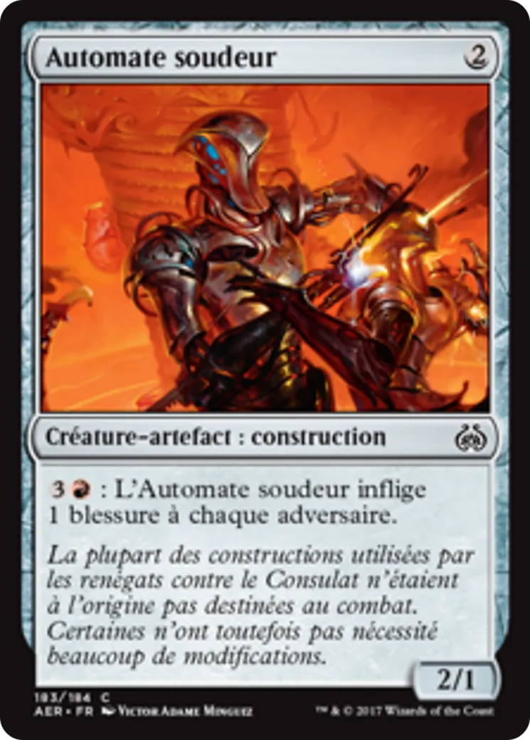 Automate soudeur — Aether Revolt — Magic: The Gathering