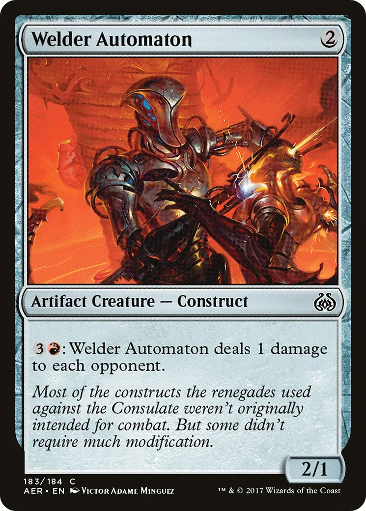 Welder Automaton — Aether Revolt — Magic: The Gathering