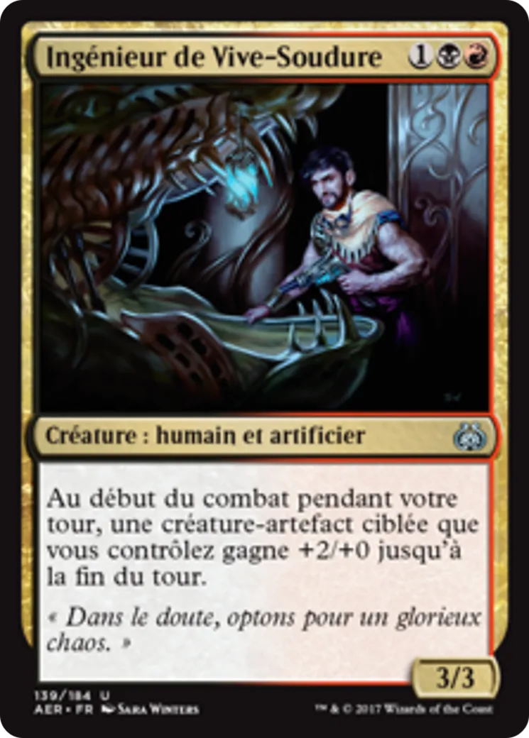 Ingénieur de Vive-Soudure from Aether Revolt - Magic: The Gathering