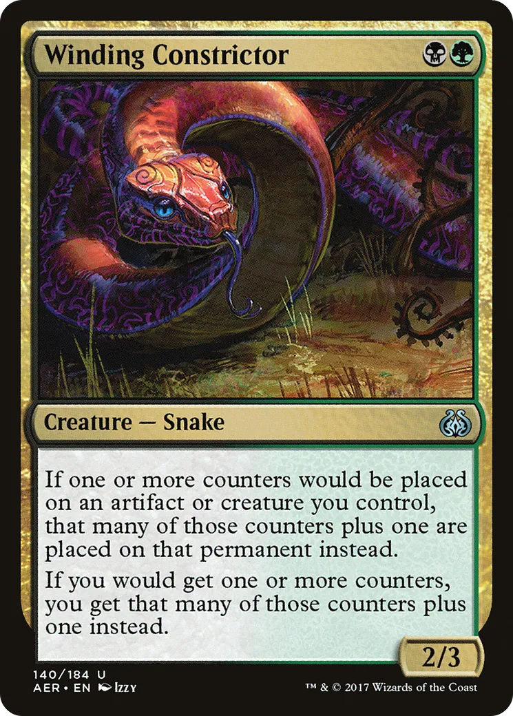 Boa sinueux — Aether Revolt — Magic: The Gathering