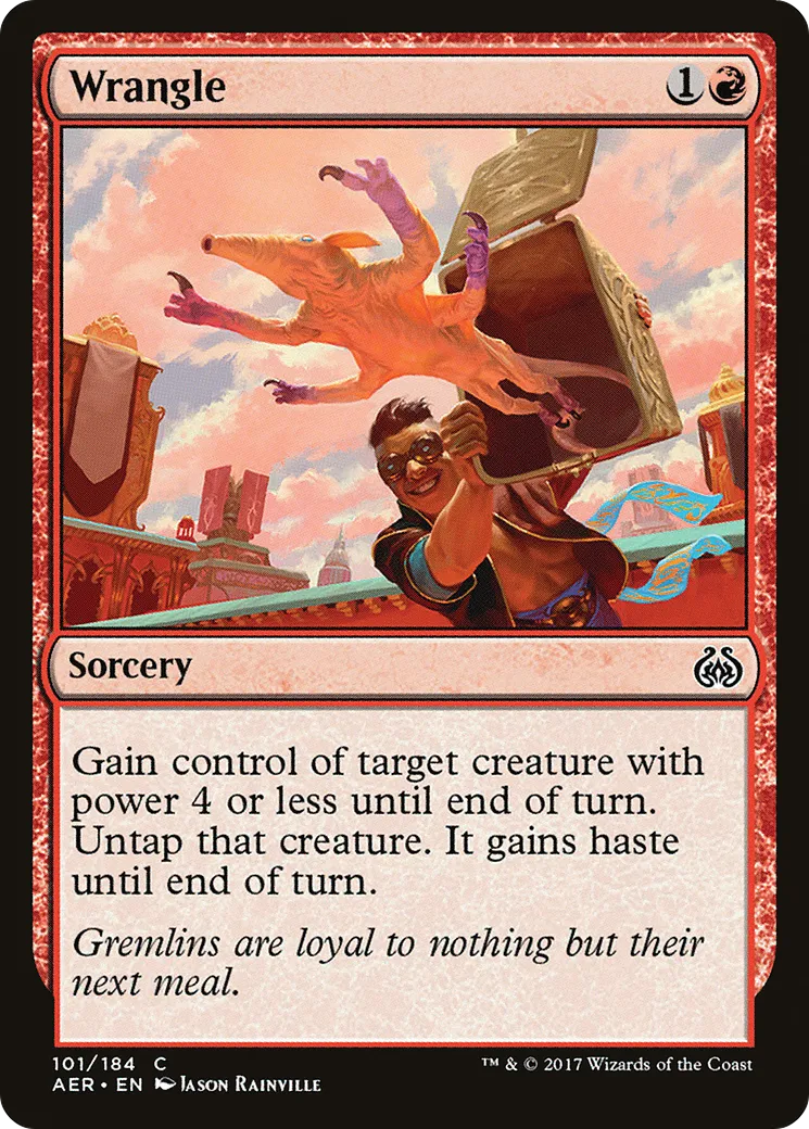 Wrangle — Aether Revolt — Magic: The Gathering