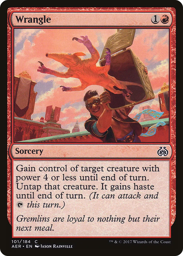 Wrangle — Aether Revolt — Magic: The Gathering