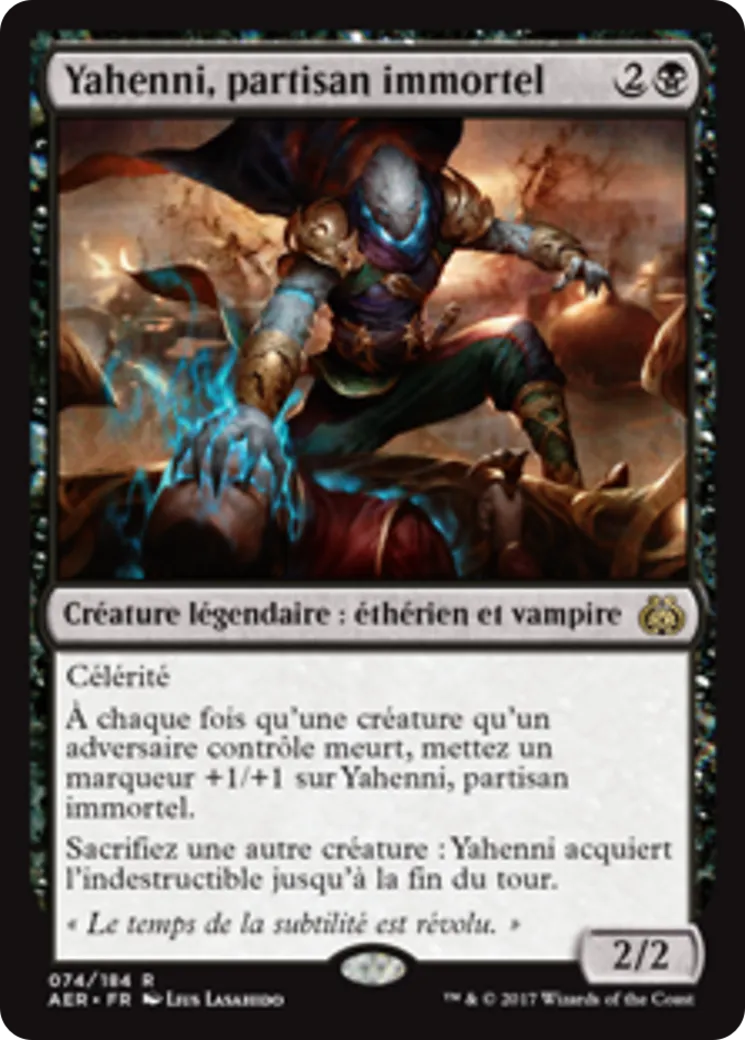 Yahenni, partisan immortel — Aether Revolt — Magic: The Gathering