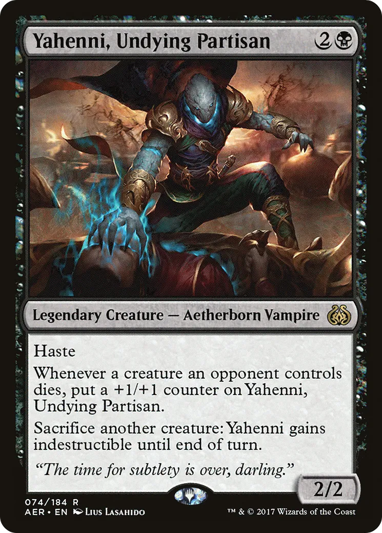 Yahenni, Undying Partisan — Aether Revolt — Magic: The Gathering