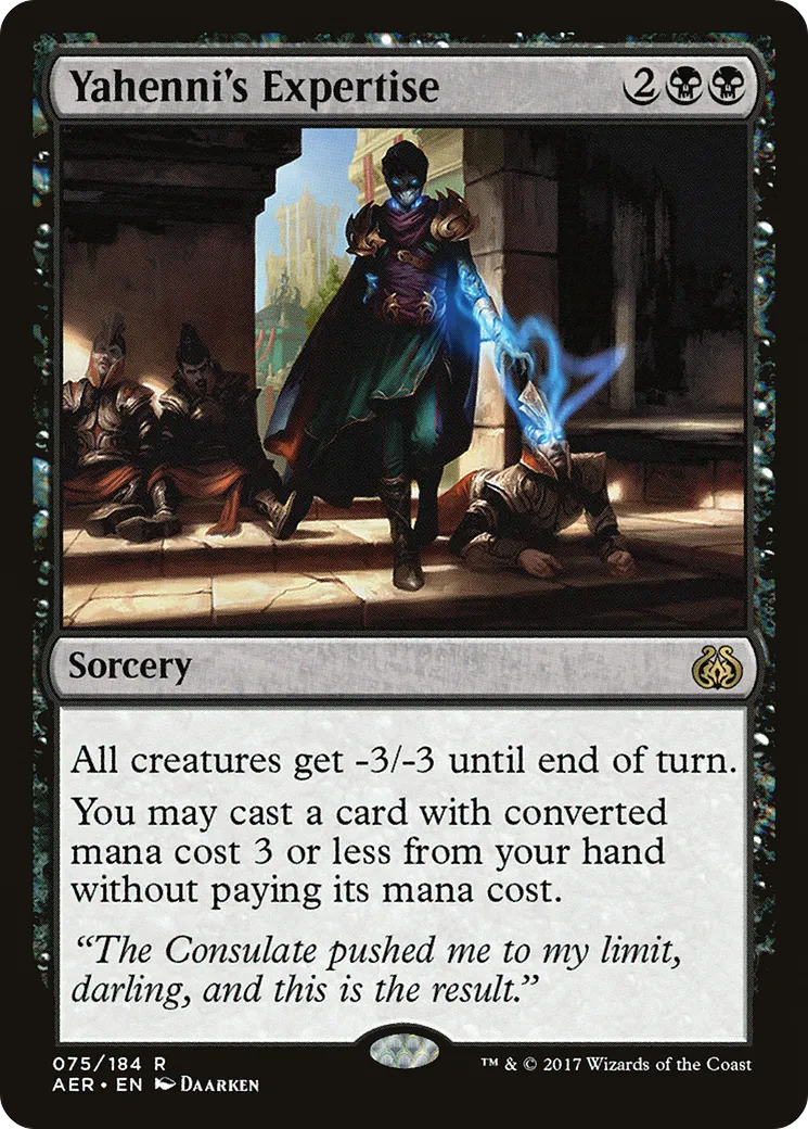 Yahenni's Expertise — Aether Revolt — Magic: The Gathering