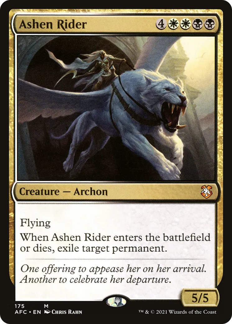 Ashen Rider — Forgotten Realms Commander — Magic: The Gathering