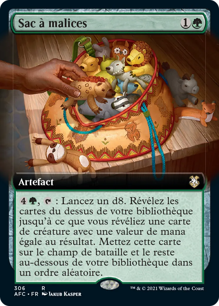 Sac à malices — Forgotten Realms Commander — Magic: The Gathering
