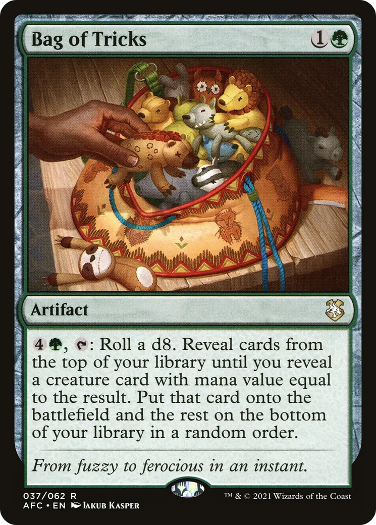 Sac à malices — Forgotten Realms Commander — Magic: The Gathering