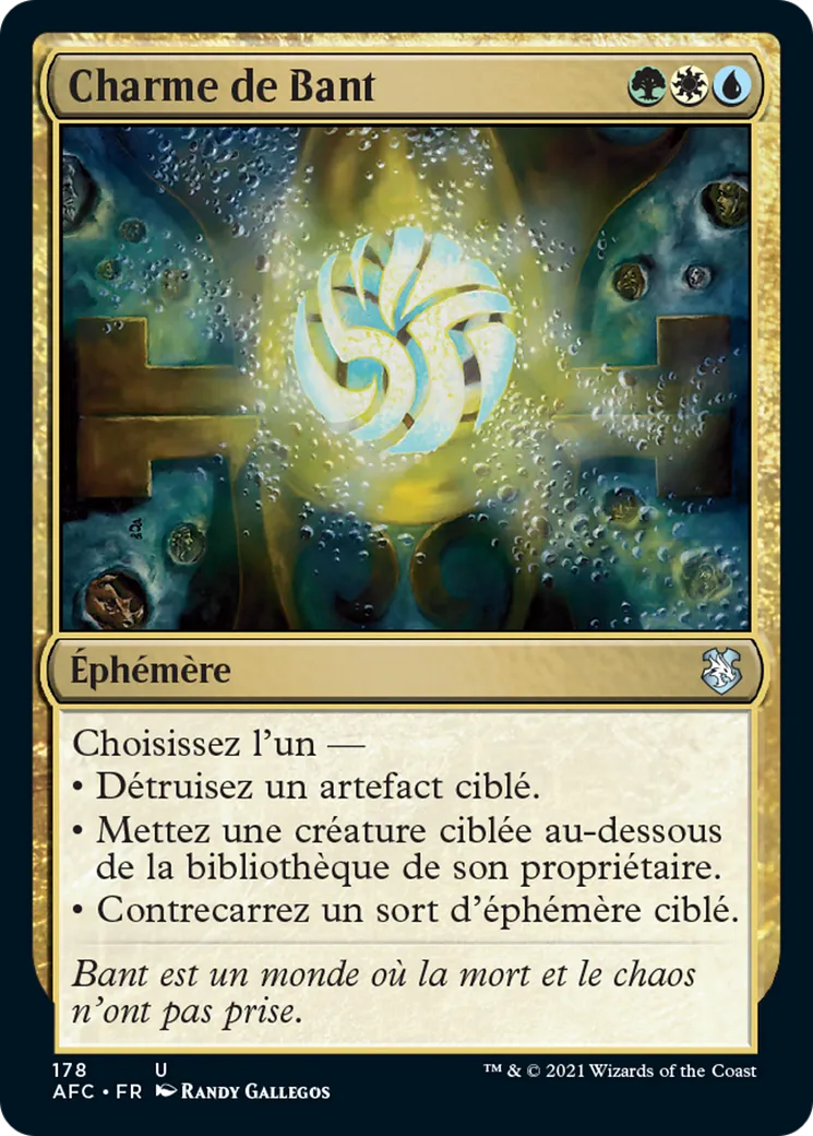 Charme de Bant from Forgotten Realms Commander - Magic: The Gathering