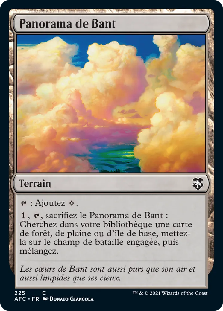 Panorama de Bant — Forgotten Realms Commander — Magic: The Gathering