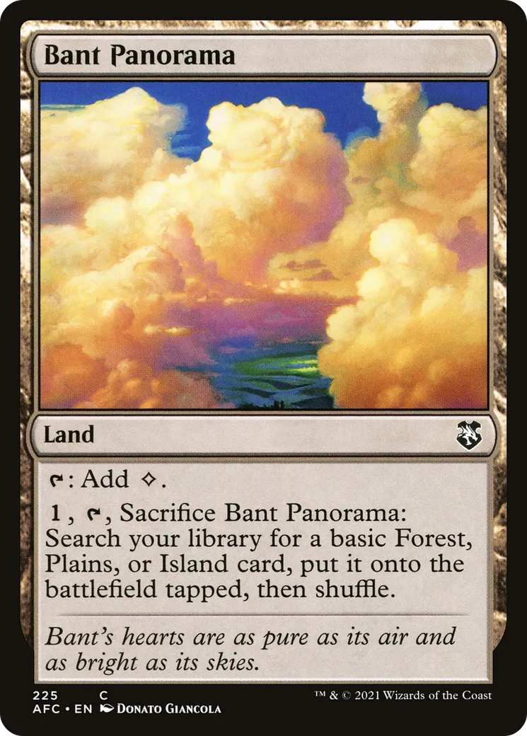 Bant Panorama from Forgotten Realms Commander - Magic: The Gathering