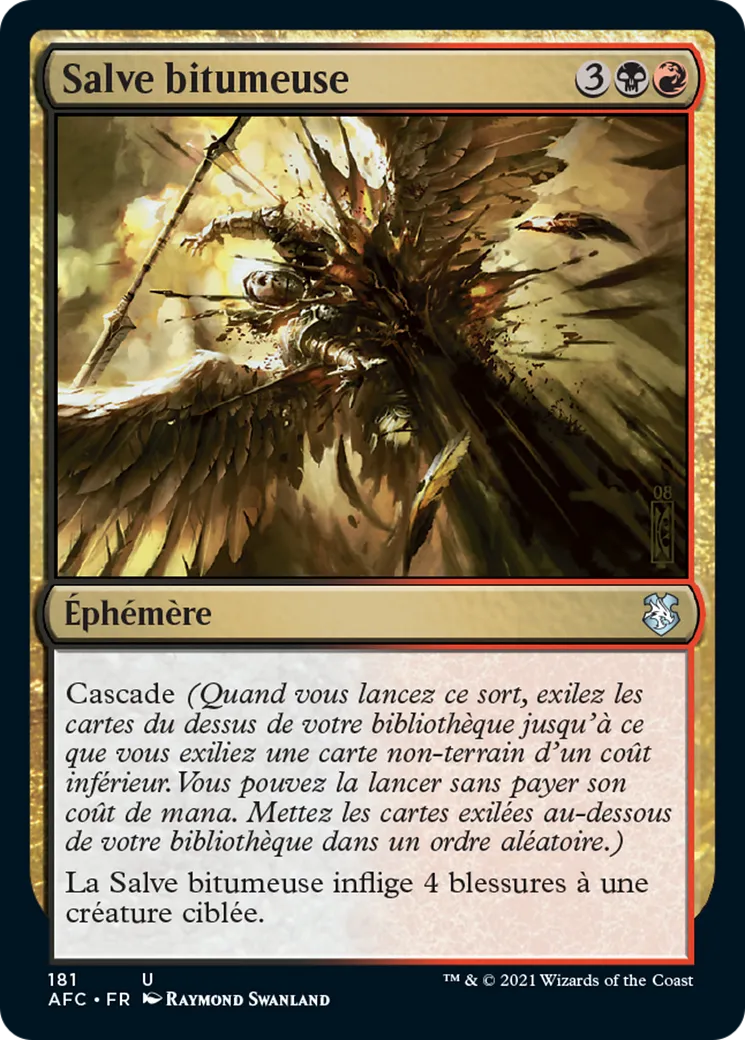 Salve bitumeuse — Forgotten Realms Commander — Magic: The Gathering