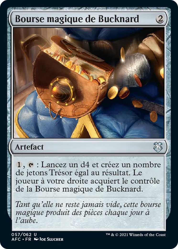 Bourse magique de Bucknard — Forgotten Realms Commander — Magic: The Gathering