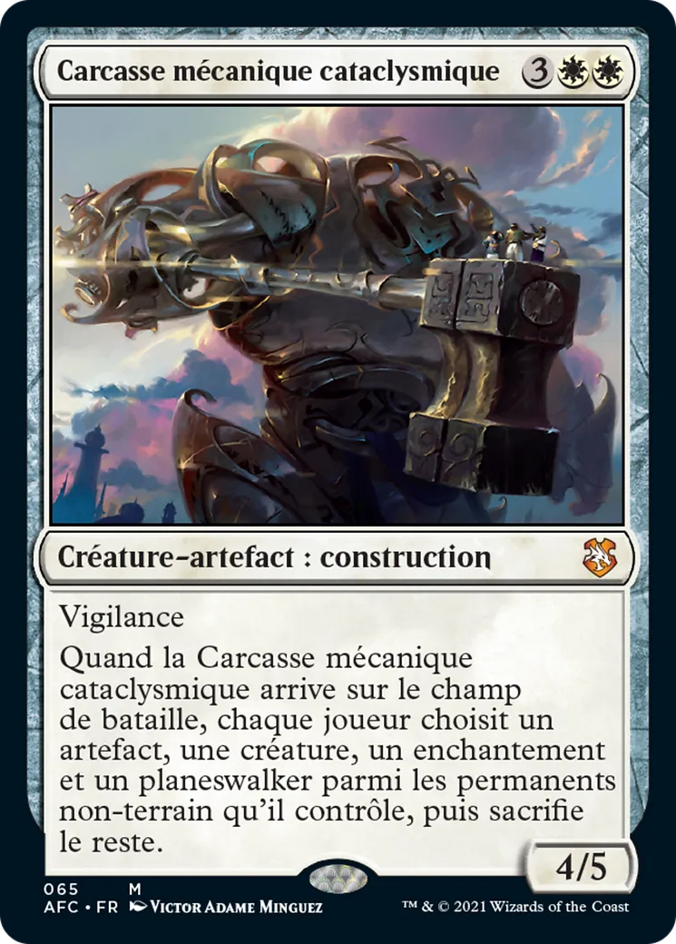 Carcasse mécanique cataclysmique — Forgotten Realms Commander — Magic: The Gathering
