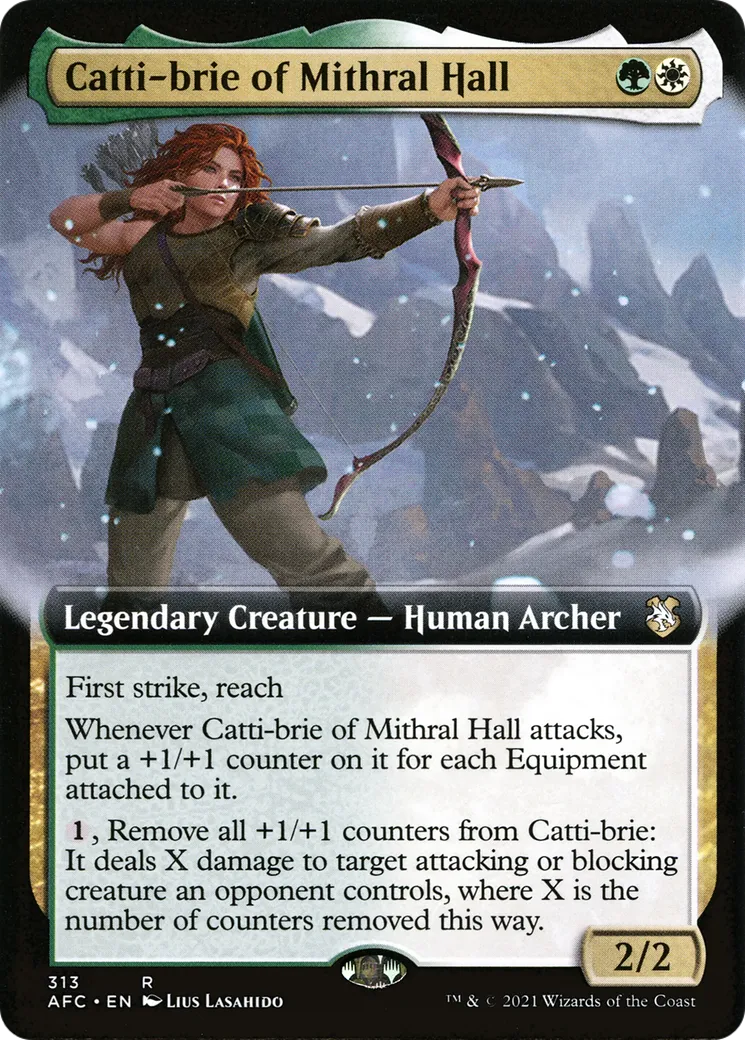 Catti-brie of Mithral Hall — Forgotten Realms Commander — Magic: The Gathering