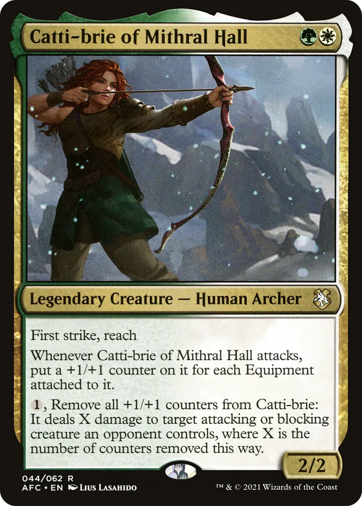 Catti-brie of Mithral Hall — Forgotten Realms Commander — Magic: The Gathering